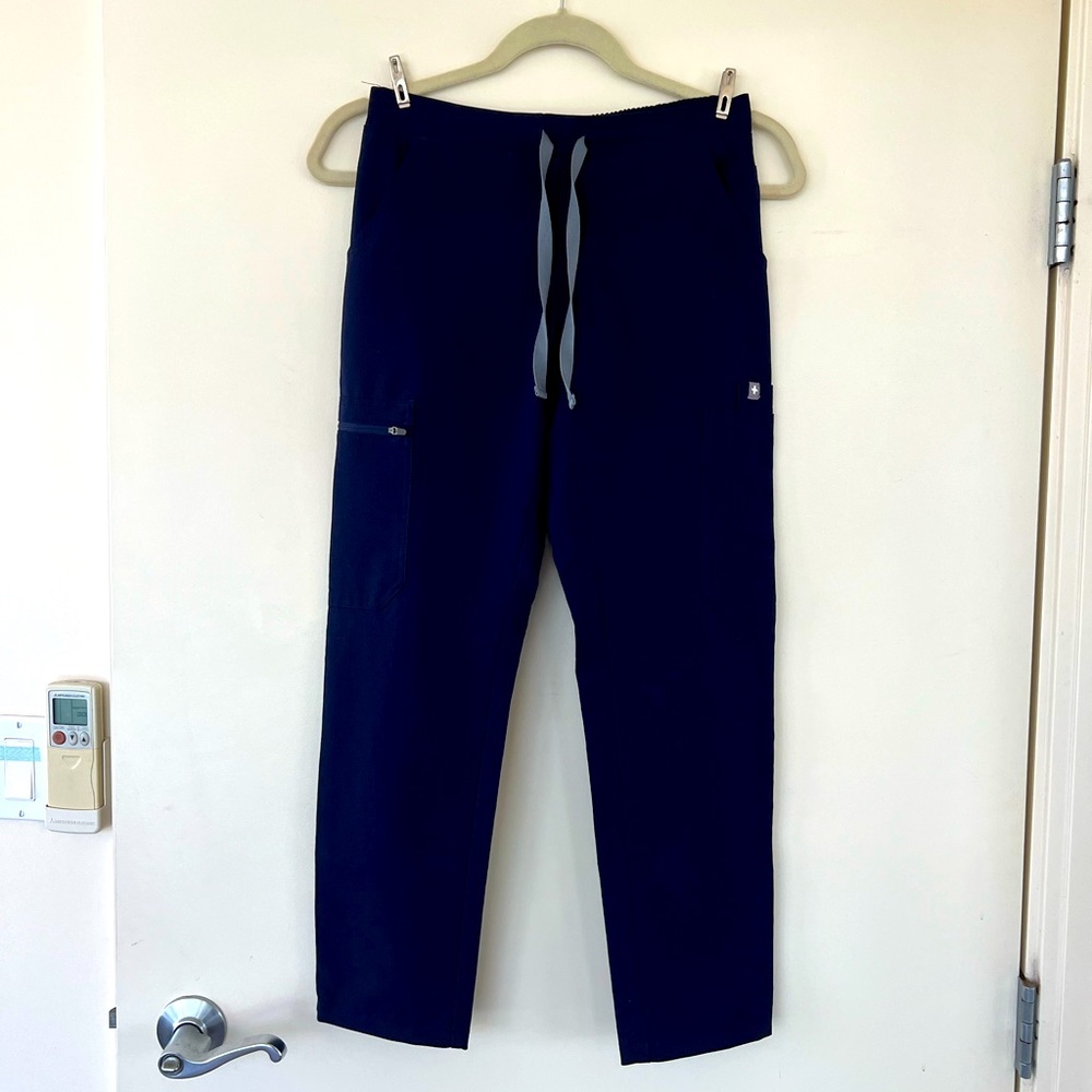 FIGS Petite Skinny Scrub Pants - XXS - Petite / Navy